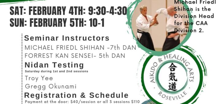 Michael Friedl Shihan & Forrest Kan Seminar