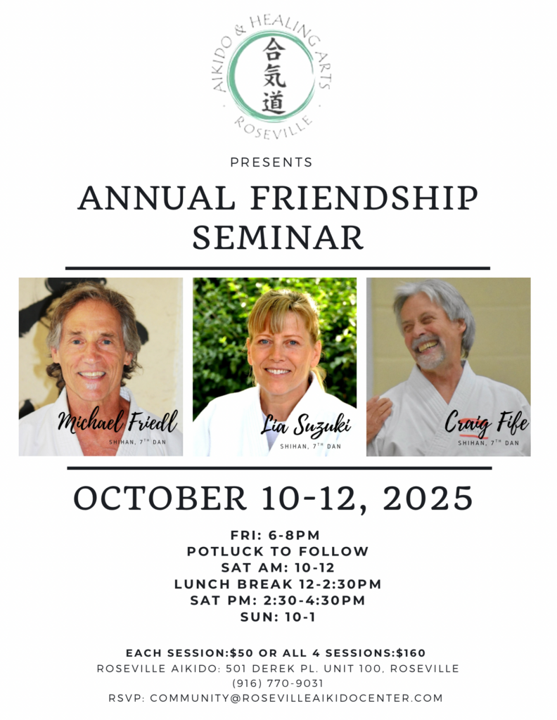 Annual Friendship Seminar