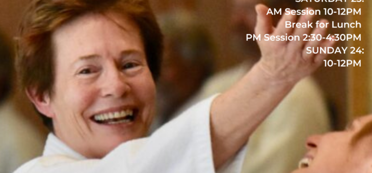 Jan. 22nd – 24th – Kimberly Richardson Sensei